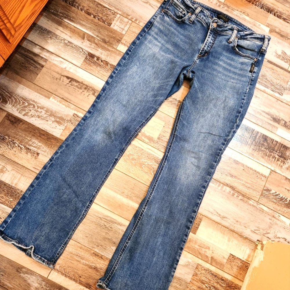 Silver jeans